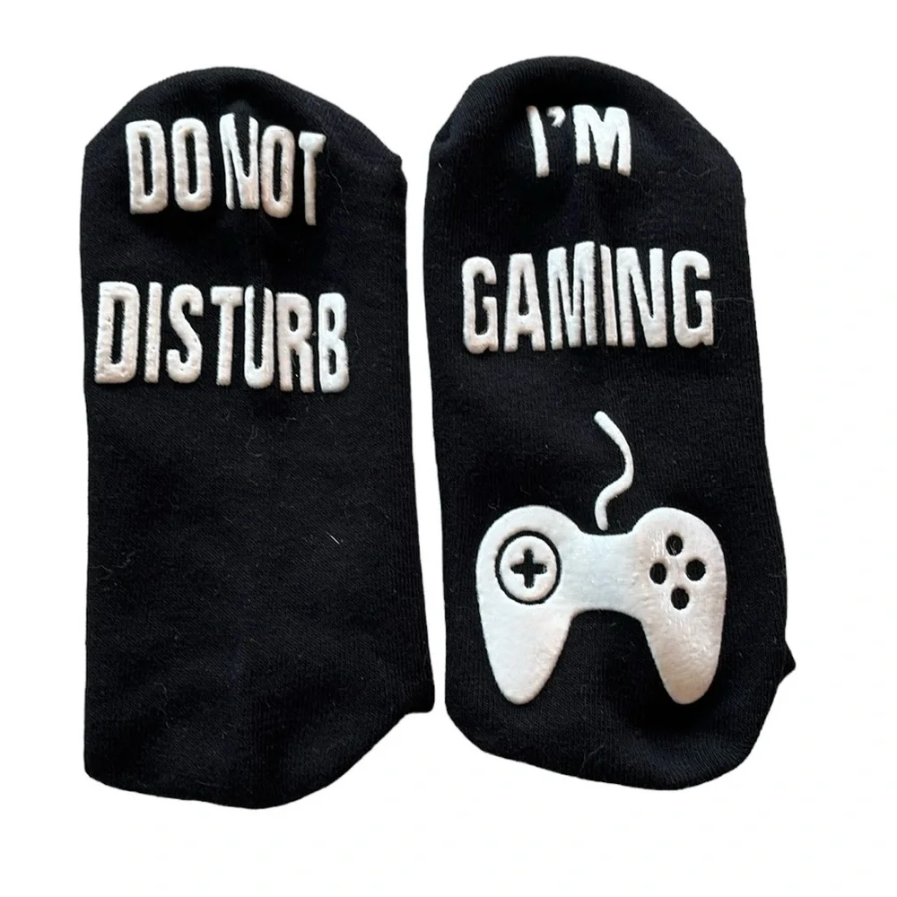 Gamer Novelty Crew Socks